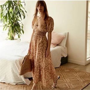 Free People Ellie Printed Maxi Dress